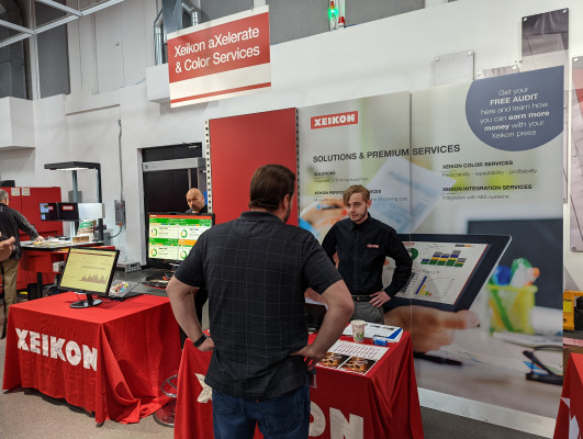Software was another area attendees at the Xeikon Cafe could ask questions and get advice about.