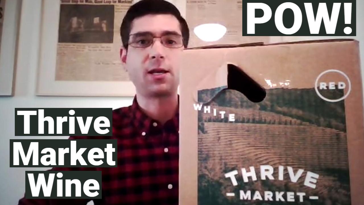 Thrive Market's Wine Delivery Showcases Impressive Label and Corrugated